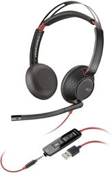 POLY BLACKWIRE C5220 STEREO USB-A CALL CENTER HEADSET