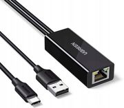 UGREEN CR110 75535 ETHERNET ADAPTER RJ45 USB / TYPE-C BLACK