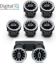 DIQ AMBIENT 8176 CD AIR VENTS BENZ C-GLC DIQ TURBINE AIR VENT AMB.LIGHT KIT MERCEDES C GLC 15-21