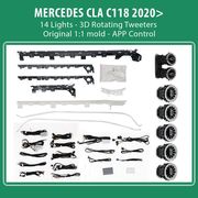 DIQ AMBIENT 8179 A4 MERCEDES CLA C118 DIQ AMB.LIGHT MERCEDES CLA C118 MOD 2020 WITH 36 LIGHTS