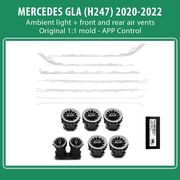 DIQ AMBIENT 8176 GLA C MERCEDES GLA H247 DIQ FULL AMBIENT LIGHT KIT MERCEDES GLA H247 MOD 2019-2023