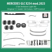 DIQ AMBIENT 8173 BJE5 BENZ GLC X254 DIQ AMBIENT LIGHT FOR MERCEDES GLC X254 MOD 2023 WITH 5 SET KIT