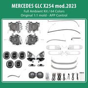DIQ AMBIENT 8173 BJE6 BENZ GLC X254 DIQ AMBIENT LIGHT FOR MERCEDES GLC X254 MOD 2023> FULLKIT