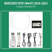 DIQ AMBIENT 8179 DD - ΒΕΝΖ VITO (W447) (DIQ AMBIENT LIGHT FOR MERCEDES VITO (W447) MOD. 2016-2024)