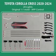DIQ AMBIENT TOYOTA COROLLA CROSS XD10 20 DIQ AMB.LIGHT TOYOTA COROLLA CROSS 20 WITH 20 LIGHTS