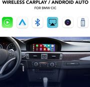 DIQ BM 226 CPAA WIRELESS CARPLAY ANDROID AUTO BOX FOR BMW MINI CIC SYSTEM WITH FRONT REAR CAMERAS