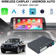 DIQ BM 005W CPAA WIRELESS C.PLAY AN.AUTO BOX FOR BMW- MINI WITH NBT SYSTEM 2 CAMERAS FRONT REAR