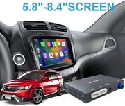 DIQ FT 201Q CPA WLS C.PLAY AN.AUTO BOX W 2 CAM IN FIAT FREEMONT 13-18 W 5.8'' 8.4'' SCREEN