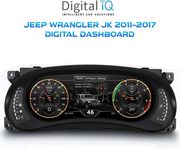 DIGITAL IQ DDD 295_DC (12.3IN) DIGITAL CLUSTER FOR JEEP WRANGLER JK MOD. 2011-2017
