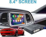 DIQ DZ 201Q CPA WIRELESS C.PLAY AN.AUTO BOX WITH 2 CAMERA IN DODGE MOD 2011-2017 WITH 8.4'' SCREEN
