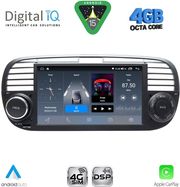 DIGITAL IQ BLG 465BL_CPA (7'' DECK) MULTIMEDIA SYSTEM FOR FIAT 500 MOD. 2007-2015 (BLACK)