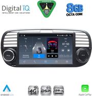 DIGITAL IQ BLM 765BL_CPA (7'' DECK) MULTIMEDIA OEM FOR FIAT 500 MOD. 2007-2015 (BLACK)
