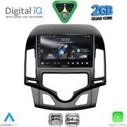 DIGITAL IQ RSD 1231_CPA CLIMA (9INC) MULTIMEDIA TABLET FOR HYUNDAI I30 MOD. 2007-2012