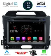 DIGITAL IQ X374M_CPA (8'' DVD) MULTIMEDIA SYSTEM FOR KIA SPORTAGE MOD. 2010-2015