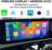DIQ BZ 517F CPAA WIRELESS C.PLAY AN.AUTO BOX MERCEDES WITH NTG 6.0 MBUX 10.25'' WITH 2 CAMERAS