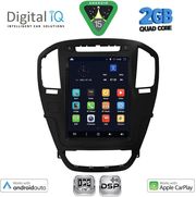 DIGITAL IQ BXC 3914BL_CPAA TESLA STYLE FOR OPEL INSIGNIA MOD. 2008-2013 (BLACK COLOUR)