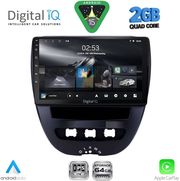 DIQ RSD 1707_CPA (10INC) MULTIMEDIA TABLET FOR CITROEN C1-PEUGEOT 107-TOYOTA AYGO MOD. 2005-2014