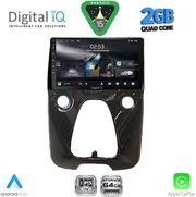 DIQ RSD 1708_CPA A/C (10INC) MULTIMEDIA TABLET FOR CITROEN C1-PEUGEOT 108-TOYOTA AYGO MOD. 2014-2022