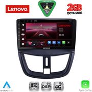 DIQ LVF 5507_CPA (9INC) MULTIMEDIA TABLET FOR PEUGEOT 207 MOD. 2007-2014