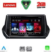 DIQ LVD 2509_CPA (9INC) MULTIMEDIA TABLET FOR PEUGEOT 208 - 2008 MOD. 2021-2026