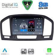 DIGITAL IQ BLM 714BL_CPA (8'' DECK) MULTIMEDIA SYSTEM FOR OPEL INSIGNIA MOD. 2008-2013 (BLACK)