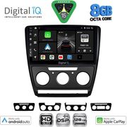 DIGITAL IQ BXF 7595BL_CPAA (10INC) MULTIMEDIA TABLET FOR SKODA OCTAVIA 5 MOD. 2005-2012 (BLACK)