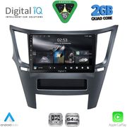 DIGITAL IQ RSD 1667_CPA (9INC) MULTIMEDIA TABLET FOR SUBARU LEGACY  OUTBACK MOD. 2009-2014