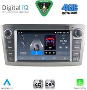 DIGITAL IQ BLG 425SL_CPA (7? DECK) MULTIMEDIA OEM FOR TOYOTA AVENSIS (T25) MOD. 2003-2009 (SILVER)