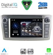 DIGITAL IQ BLF 325SL_CPA (7'' DECK) MULTIMEDIA OEM FOR TOYOTA AVENSIS (T25) MOD. 2003-2009 (SILVER)