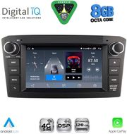DIGITAL IQ BLM 725BL_CPA (7'' DECK) MULTIMEDIA OEM FOR TOYOTA AVENSIS (T25) MOD. 2003-2009 (BLACK)