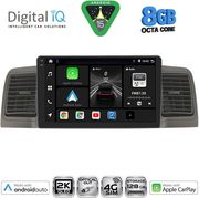 DIGITAL IQ BXK 20712GR_CPAA (9INC) MULTIMEDIA TABLET FOR TOYOTA COROLLA MOD. 2001-2006 (GREY)