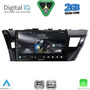 DIGITAL IQ RSD 1714_CPA (10INC) MULTIMEDIA TABLET FOR TOYOTA COROLLA MOD. 2013-2016