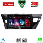 DIQ LVD 2714_CPA (10INC) MULTIMEDIA TABLET FOR TOYOTA COROLLA MOD. 2013-2016