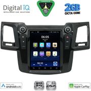 DIGITAL IQ BXF 5965_CPAA TESLA STYLE FOR TOYOTA HILUX MOD. 2005-2015