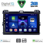DIGITAL IQ BXC 3723_CPAA (9INC) MULTIMEDIA TABLET FOR TOYOTA LANDCRUISER MOD. 2002-2008