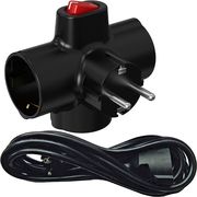 TELCO ΣΕΤ ΣΟΥΚΟ ΑΝΤΑΠΤΟΡΑΣ KF-ZB-01/03K ΣΤΑΥΡΟΣ ΚΑΙ ΠΡΟΕΚΤΑΣΗ 5M KF-BY3-01P