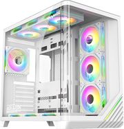 ARMAGG. FULLATX DUAL CHAMBER CHASSIS 10X ARGB FANS AQUARON X-CURVE GIGA 10 W AQUARON-XCURVE-GIGA10-W