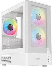 ARMAGGEDDON MICRO ATX CASE WITH 3X CHROMA FANS DEEPFREEZE DUPLEX 2 CHROMA WHITE DF-DUPLEX2-CHRW