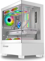 ARMAGGEDDON MICRO ATX GAMING PC CASE AQUARON DUPLEX WHITE AQUARON-DUPLEX-W