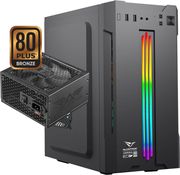 ALCATROZ PC CASE WITH PSU AZZURA MILLENIA ECO PRO II RGB BLACK AME-PROII-RGB