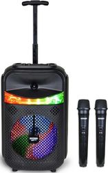 BONTEMPI 49 1070 ΑΣΥΡΜΑΤΟ ΗΧΕΙΟ BLUETOOTH 220 WATT ΜΕ 2 ΑΣΥΡΜΑΤΑ ΜΙΚΡΟΦΩΝΑ,TWS ΛΕΙΤΟΥΡΓΙΑ