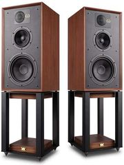 WHARFEDALE LINTON WALNUT VENEER ΗΧΕΙΑ ΜΕ BΑΣΕΙΣ (ΖΕΥΓΟΣ)