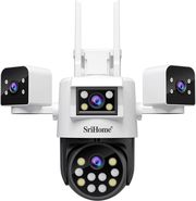SRIHOME 8MP QUAD-LENS PTZ SECURITY CAMERA SH066