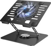 LAMTECH METAL LAPTOP COOLING STAND 17 BLACK LAM980916