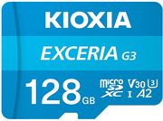 KIOXIA MICRO SD EXCERIA GEN3 128GB UHS I U3 V30 WITH ADAPTER LMEX3L128GG2
