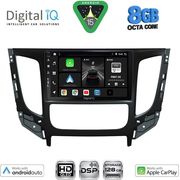 DIGITAL IQ BXF 7437_CPAA CLIMA (9INC) MULTIMEDIA TABLET FOR MITSUBISHI L200 MOD. 2015-2019