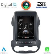 DIGITAL IQ TPD 244_CPA TESLA STYLE FOR FORD RANGER MOD. 2012-2015