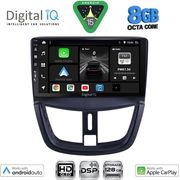 DIGITAL IQ BXF 7507_CPAA (9INC) MULTIMEDIA TABLET FOR PEUGEOT 207 MOD. 2007-2014