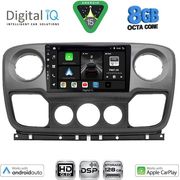 DIQ BXF 7463_CPAA 10'' MULTIMEDIA TABLET FOR NISSAN NV400 OPEL MOVANO RENAULT MASTER MOD. 2010-2020