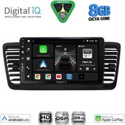 DIGITAL IQ BXF 7665_CPAA (9INC) MULTIMEDIA TABLET FOR SUBARU LEGACY - OUTBACK MOD. 2002-2008
